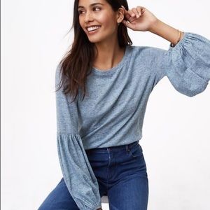 Vintage Soft Lantern Sleeve Tee